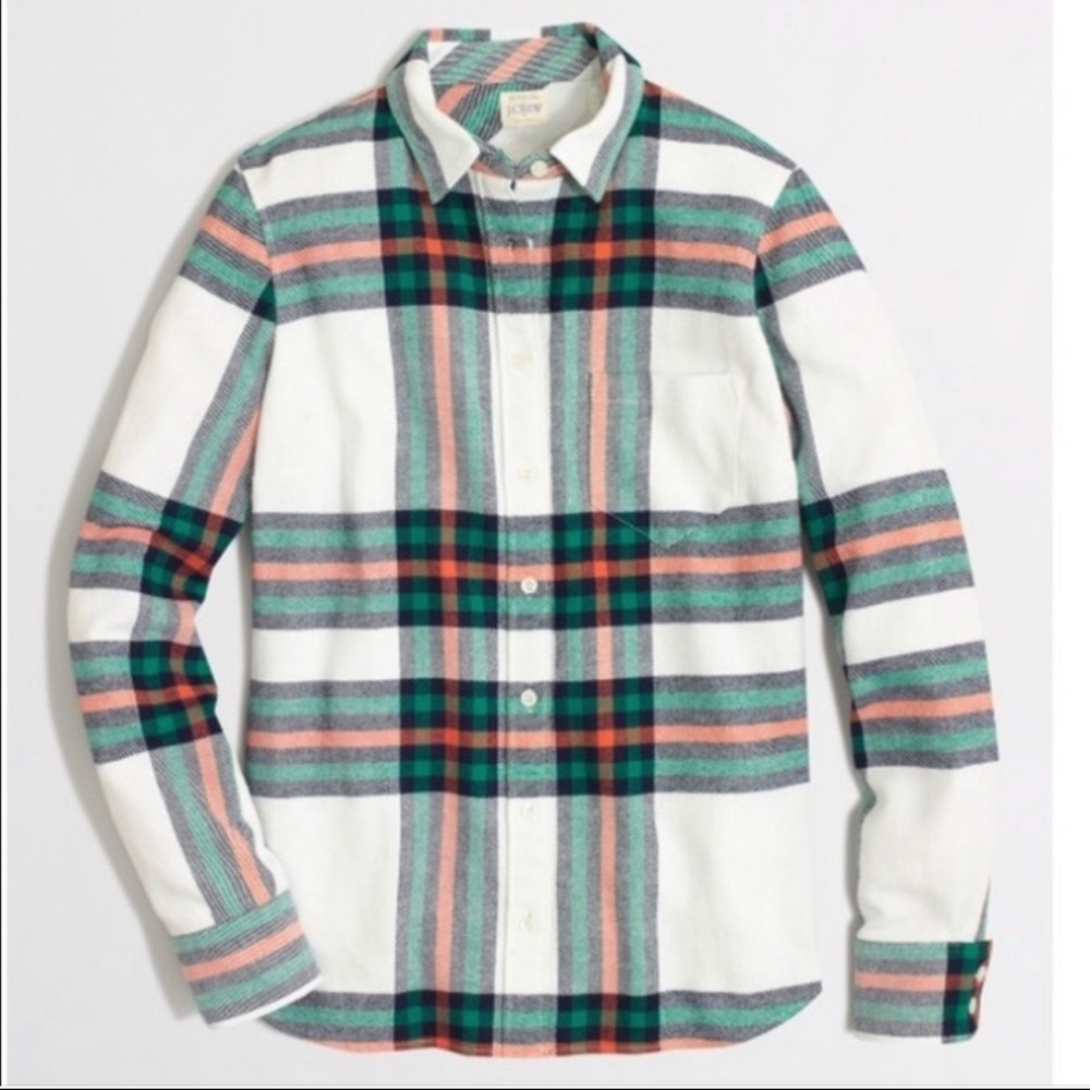 J Crew Flannel Shirt